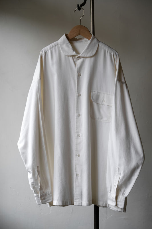 ポータークラシック - カシミアコットンシャツ - ホワイト