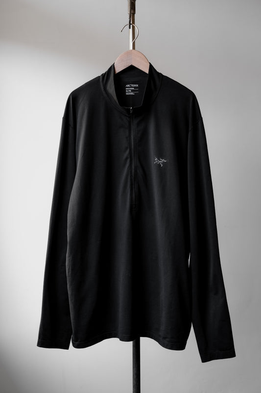 ARC'TERYX Cormac Zip Neck LS Men's Arc'teryx men's long-sleeved half-zip quick-drying top