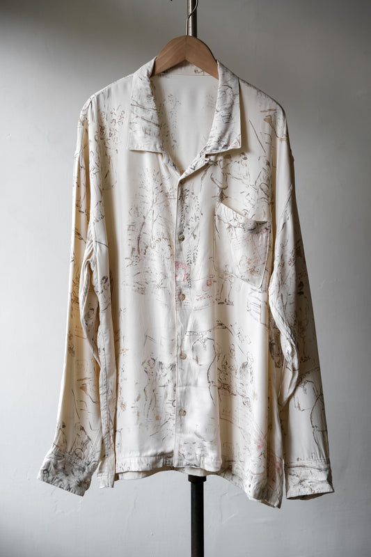 ポータークラシック - スケッチブックシャツ - オフホワイト