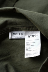 WTAPS 18F/W Jungle L/S Shirt NYCO Ripstop Toru Nishiyama rip-resistant fabric military shirt jacket