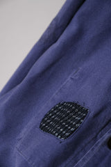 ”HEP” French Vintage Patchwork Work Jacket 法國工裝古著 藍染補丁工作夾克