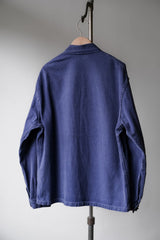 ”HEP” French Vintage Patchwork Work Jacket 法國工裝古著 藍染補丁工作夾克
