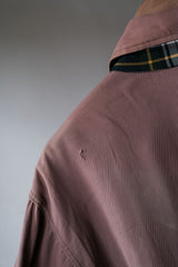 1950’s Vintage Reversible Drizzler Style Gabardine Jacket CROWN Zipper 古著雙面穿哈靈頓夾克