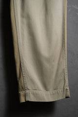 JSHOMESTEAD カーキパッチチノパンツ 日本のセレクトブランド レトロ ブランチライン パッチワーク カーキパンツ 日本製