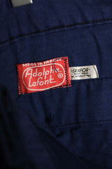 「ADOLPHE LAFONT」フレンチヴィンテージモールスキンワークパンツ フレンチワークウェア ヴィンテージインディゴモールスキンワークパンツ