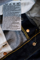 Levi's Vintage Clothing LVC 90's 47501 Selvedge Denim Jeans 555 factory made in the United States with large E original color