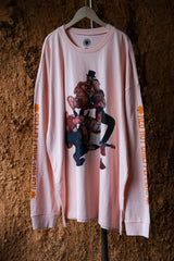 RED HOT CHILI PEPPERS セクシータイム ロングスリーブTシャツ アメリカのロックバンド Red Hot Chili Peppers ブランドプリント ロングスリーブ