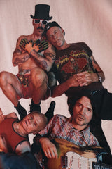 RED HOT CHILI PEPPERS セクシータイム ロングスリーブTシャツ アメリカのロックバンド Red Hot Chili Peppers ブランドプリント ロングスリーブ