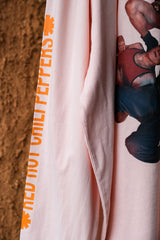 RED HOT CHILI PEPPERS セクシータイム ロングスリーブTシャツ アメリカのロックバンド Red Hot Chili Peppers ブランドプリント ロングスリーブ