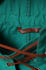 ヴィンテージ レースアップ アノラック パーカー ヴィンテージ コットン レースアップ フード付きコート