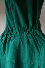 ヴィンテージ レースアップ アノラック パーカー ヴィンテージ コットン レースアップ フード付きコート