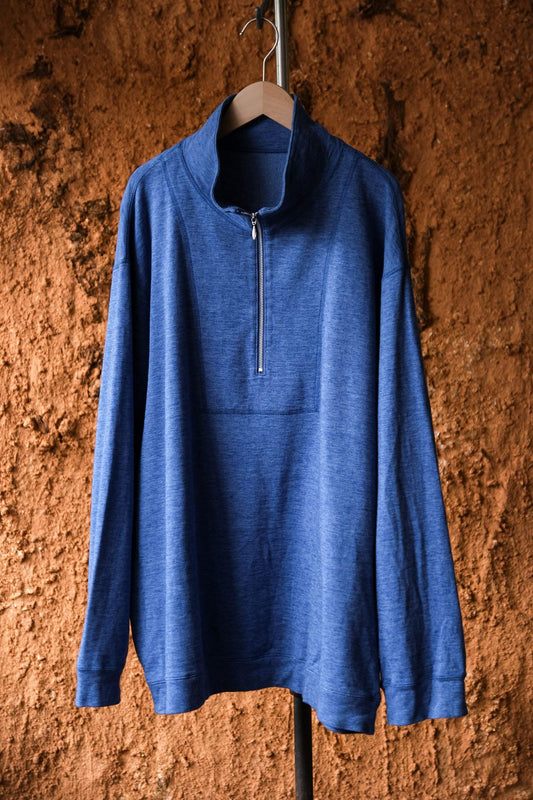 Porter Classic - 京都店限定 OHARIKO MAFIA WAPPEN HALF ZIP SWEAT SHIRT