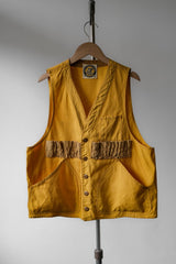 1970’s “Black Sheep” Hunting Vest 古著芥黃色帆布獵裝背心