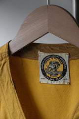 1970’s “Black Sheep” Hunting Vest 古著芥黃色帆布獵裝背心