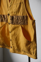 1970’s “Black Sheep” Hunting Vest 古著芥黃色帆布獵裝背心