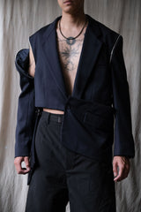 Ban Restructure Shiftable-Zipper Suit Jacket 伴重製可拆式拉鍊西裝外套 (MICHEL RENÉ)
