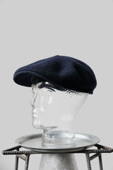 KANGOL ヴィンテージウールフラットベレー帽 英国製カンガルーウールベレー帽
