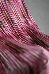 ISSEY MIYAKE Psychedelic Print Pleated Skirt