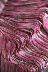 ISSEY MIYAKE Psychedelic Print Pleated Skirt