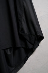 Marithe Francois Girbaud 2000's Mix Fabric Skirt French designer brand different material splicing structure long skirt