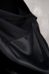 Marithe Francois Girbaud 2000's Mix Fabric Skirt French designer brand different material splicing structure long skirt