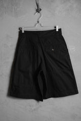 ジャックムス「ル ショート ローリエ」ショートパンツ ブラック リップストップ サイドポケット ショートパンツ