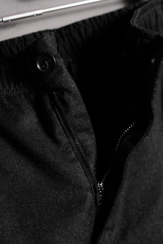 Engineered Garments Cotton Easy Jogger Pants. Japanese designer brand thin cotton cuffed trousers. Made in the USA.