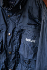 Vintage “Hodgman” Wading Fishing Hood Jacket outdoor multi-pocket fishing jacket