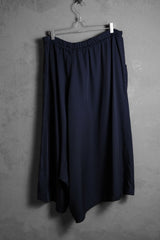 GROUND Y Yohji Yamamoto Asymmetrical Tencel Pants Yamamoto Yohji's secondary line asymmetrical Tencel low-grade pants skirt