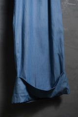 tan tan Denim Wide Leg Pants 台灣設計師品牌 薄丹寧反折寬褲