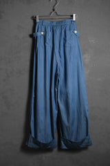 tan tan Denim Wide Leg Pants 台灣設計師品牌 薄丹寧反折寬褲
