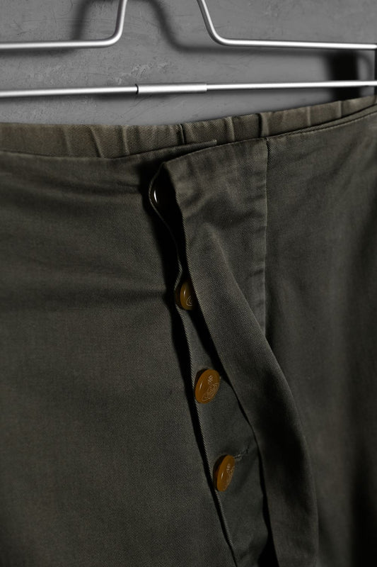 Vivienne Westwood Man Beltless Cargo Pants 薇薇安·維斯伍德男裝線 無腰帶棉質直筒褲