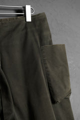 Vivienne Westwood Man ベルトレス カーゴパンツ Vivienne Westwood メンズ ベルトレス コットン ストレートパンツ