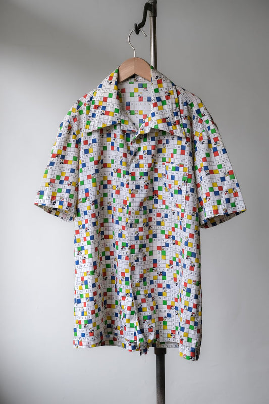 ディズニー ヴィンテージ チェックシャツ