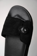 PTARMIGAN スエードスライド サンダーバード 日本の靴ブランド ノブ 伸縮性のあるスエード 機能性サンダル