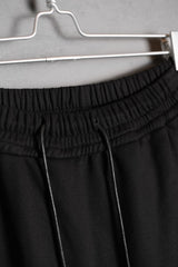 JOE CHIA ラメラパンツ マレーシアのデザイナーブランド 斜めバッフル レイヤード ローライズ トラウザーズ