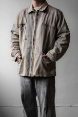 1940s~50s Vintage Euro work Jacket Coats&Clark Zipper