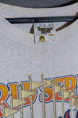 World Series 1992 Atlanta Braves Vintage Tee Made in USA Single Stitch