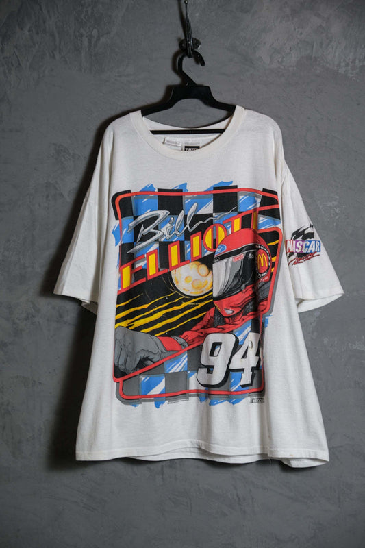 NASCAR 1995 ビル・エリオット マクドナルド レーシング チーム ヴィンテージ T シャツ シングルステッチ