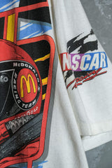 NASCAR 1995 Bill Elliott McDonald's Racing Team Vintage Tee Single Stitch