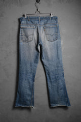 Levi’s 1970’s Vintage 684 Big E Orange Tab Bell Bottom Denim Jeans 42Talon Zipper 原版70年代橘標 丹寧大喇叭褲