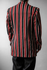 1950's "Leycott" British Royal Garmmar School Boating Striped Blazer