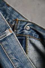 Levi’s 1970’s Vintage 684 Big E Orange Tab Bell Bottom Denim Jeans 42Talon Zipper 原版70年代橘標 丹寧大喇叭褲