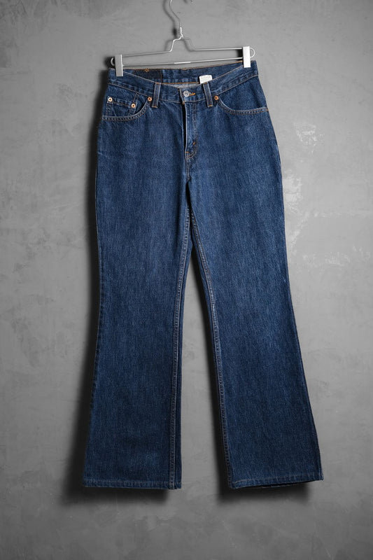 Levi's 1990's 519 Flare Low Rise Denim Jeans 90s American-made boot-cut pants