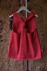 MM6 Maison Margiela T Pocket Red Tank  帆布坦克背心 輕微作舊