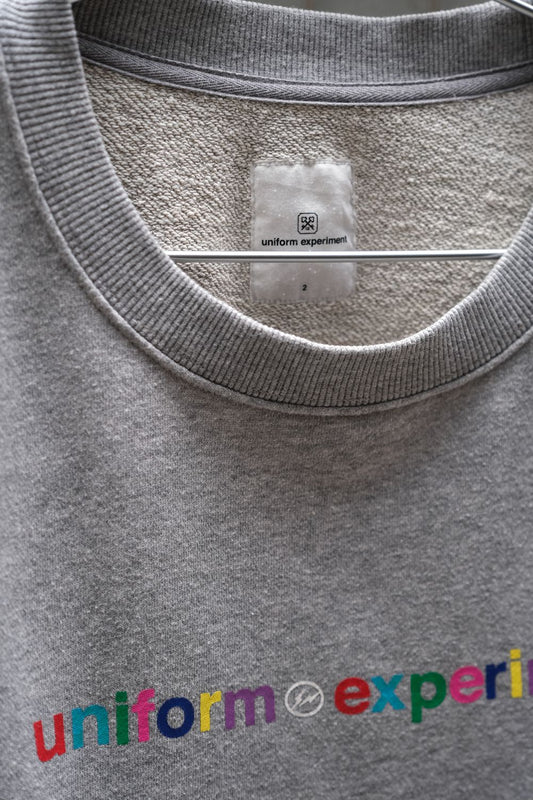 Uniform Experiment x Fragment Design Sweatshirt joint colorful printed university T