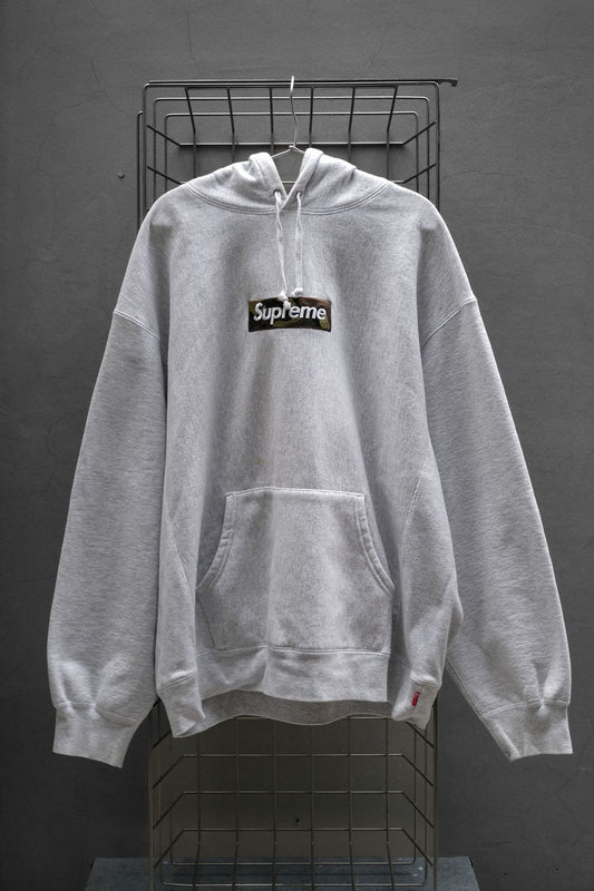 SUPREME 23F/W Camo Box Logo Hooded Sweatshirt