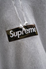 SUPREME 23F/W Camo Box Logo Hooded Sweatshirt 迷彩刺繡Bogo帽踢