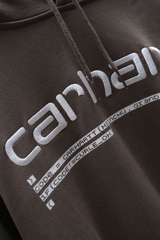 CARHARTT WIP Hooded Hsinchu Sweatshirt Carhartt European line Hsinchu limited series embroidered hat kicks