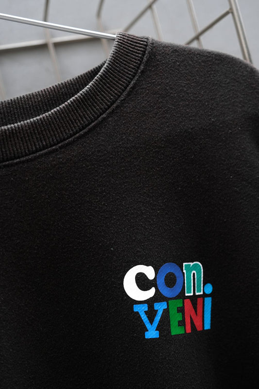 COn.YENi Logo Sweatshirt Japanese brand printed college kicks